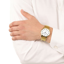 Laden Sie das Bild in den Galerie-Viewer, s.Oliver Damen Uhr Armbanduhr Edelstahl gold 2038599