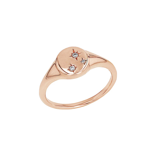 s.Oliver Jewel Damen Ring Silber 925 rotgold Zirkonia 203882