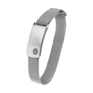 s.Oliver Jewel Herren Armband Armkette Edelstahl silber Kompass 2038874