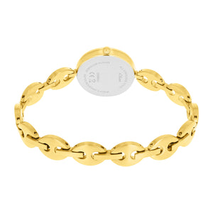 s.Oliver Damen Uhr Armbanduhr Edelstahl gold 2038587