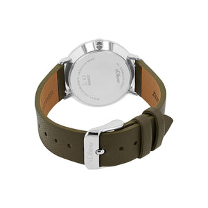 s.Oliver Damen Uhr Armbanduhr Leder 2038595