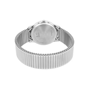 s.Oliver Herren Uhr Armbanduhr Edelstahl silber 2038598