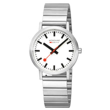 Laden Sie das Bild in den Galerie-Viewer, Mondaine Unisex Uhr Classic Armbanduhr 36 mm A660.30314.16SBJ Edelstahl