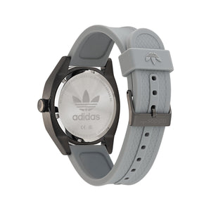 Adidas Unisex Uhr EDITION TWO Silikon grau AOFH22003