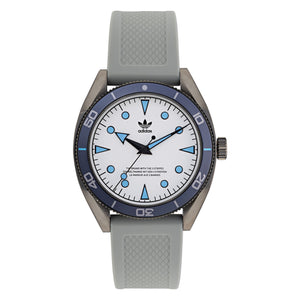 Adidas Unisex Uhr EDITION TWO Silikon grau AOFH22003