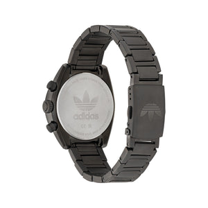 Adidas Unisex Uhr EDITION ONE CHRONO Edelstahl grau AOFH22007