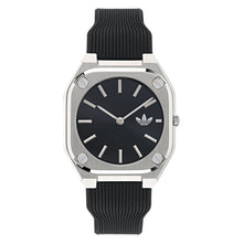 Laden Sie das Bild in den Galerie-Viewer, Adidas Unisex Uhr CITY TECH THIN Silikon schwarz AOFH24002