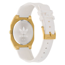 Laden Sie das Bild in den Galerie-Viewer, Adidas Unisex Uhr CITY TECH THIN Silikon weiss AOFH24003