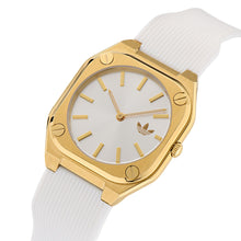 Laden Sie das Bild in den Galerie-Viewer, Adidas Unisex Uhr CITY TECH THIN Silikon weiss AOFH24003