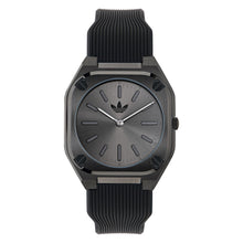 Laden Sie das Bild in den Galerie-Viewer, Adidas Unisex Uhr CITY TECH THIN Silikon schwarz AOFH24503