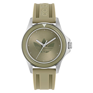 Adidas Unisex Uhr EXPRESSION ONE Silikon beige AOFH24509