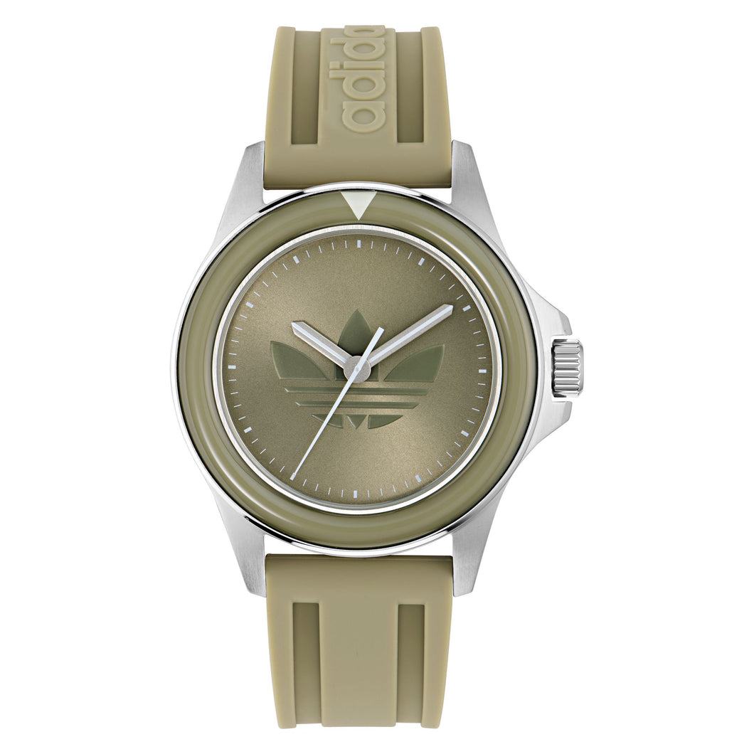 Adidas Unisex Uhr EXPRESSION ONE Silikon beige AOFH24509