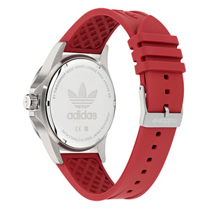 Adidas Unisex Uhr EXPRESSION ONE Silikon rot AOFH24513