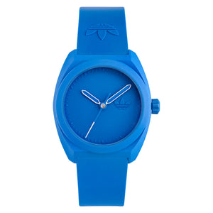 Adidas Unisex Uhr PROJECT THREE Keramik hellblau AOST24052