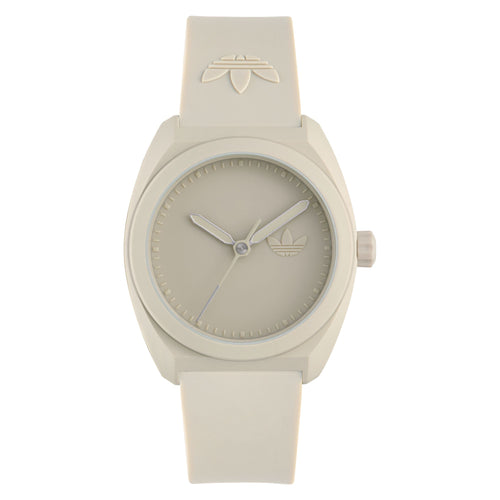 Adidas Unisex Uhr PROJECT THREE Keramik beige AOST24055