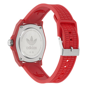 Adidas Unisex Uhr PROJECT FOUR Kunststoff rot AOST24573