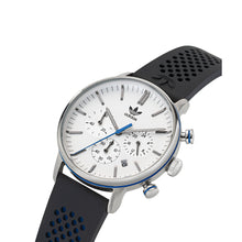 Laden Sie das Bild in den Galerie-Viewer, Adidas Unisex Uhr CODE ONE CHRONO Edelstahl grau AOSY22014