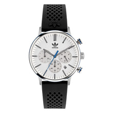 Laden Sie das Bild in den Galerie-Viewer, Adidas Unisex Uhr CODE ONE CHRONO Edelstahl grau AOSY22014