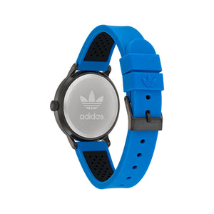 Adidas Unisex Uhr CODE ONE Silikon blau AOSY22019