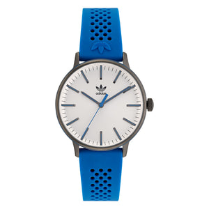 Adidas Unisex Uhr CODE ONE Silikon blau AOSY22019