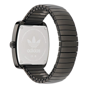 Adidas Unisex Uhr RETRO WAVE ONE Edelstahl schwarz AOSY24026