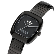 Laden Sie das Bild in den Galerie-Viewer, Adidas Unisex Uhr RETRO WAVE ONE Edelstahl schwarz AOSY24026