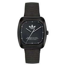 Laden Sie das Bild in den Galerie-Viewer, Adidas Unisex Uhr RETRO WAVE ONE Edelstahl schwarz AOSY24026