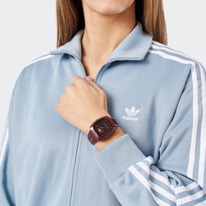 Adidas Unisex Uhr RETRO WAVE ONE Keramik rot AOSY24028