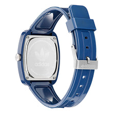 Laden Sie das Bild in den Galerie-Viewer, Adidas Unisex Uhr RETRO WAVE ONE Keramik blau AOSY24029