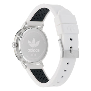 Adidas Unisex Uhr CODE ONE Silikon weiß AOSY24046