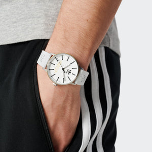 Adidas Unisex Uhr CODE ONE Silikon weiß AOSY24046