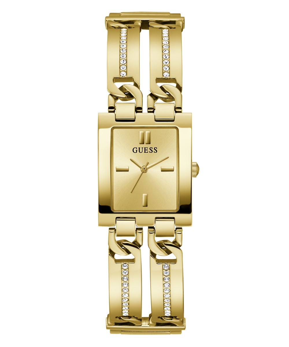 Guess Damen Uhr Armbanduhr MOD ID GW0668L2 Edelstahl gold
