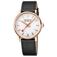 Laden Sie das Bild in den Galerie-Viewer, Mondaine Herren Uhr Classic Armbanduhr 40 mm MSE.40112.LB Leder