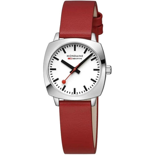 Mondaine Damen Uhr Classic Armbanduhr 31 mm MSL.31110.LCV Leder