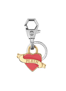 Philipp Plein Damen Anhänger Charm Edelstahl IP Gold KEYCHAIN PJFEA10KU