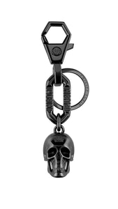 Philipp Plein Unisex Anhänger Charm Edelstahl IP Gun KEYCHAIN PJFEA15KU