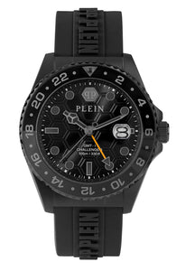 Philipp Plein Herren Uhr Analog Quarz GMT-I CHALLENGER PWYBA1023 Silikon