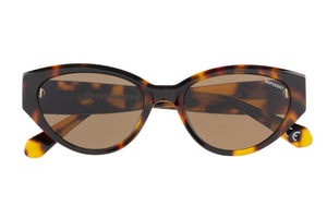 Superdry Damen Sonnenbrille SDS 5013 102 Tortoise Gold / Solid Brown