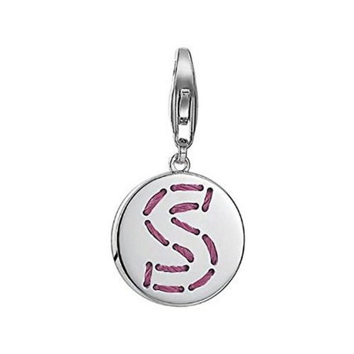 Esprit Anhänger Charms Silber Letter Fabric S ESCH91141A000-1