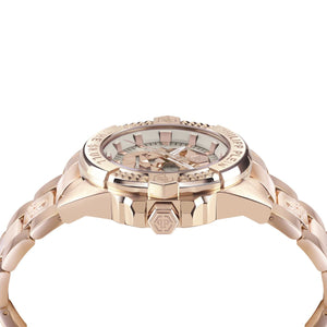 Philipp Plein Damen Uhr Analog Quarz THE $KULL 41MM PWNAA1623-1 Edelstahl