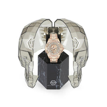 Laden Sie das Bild in den Galerie-Viewer, Philipp Plein Damen Uhr Analog Quarz THE $KULL 41MM PWNAA1623-1 Edelstahl