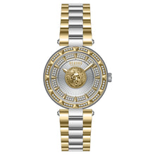 Laden Sie das Bild in den Galerie-Viewer, Versus by Versace Damen Uhr Armbanduhr Crystal Sertie VSPQ14121-1 Edelstahl