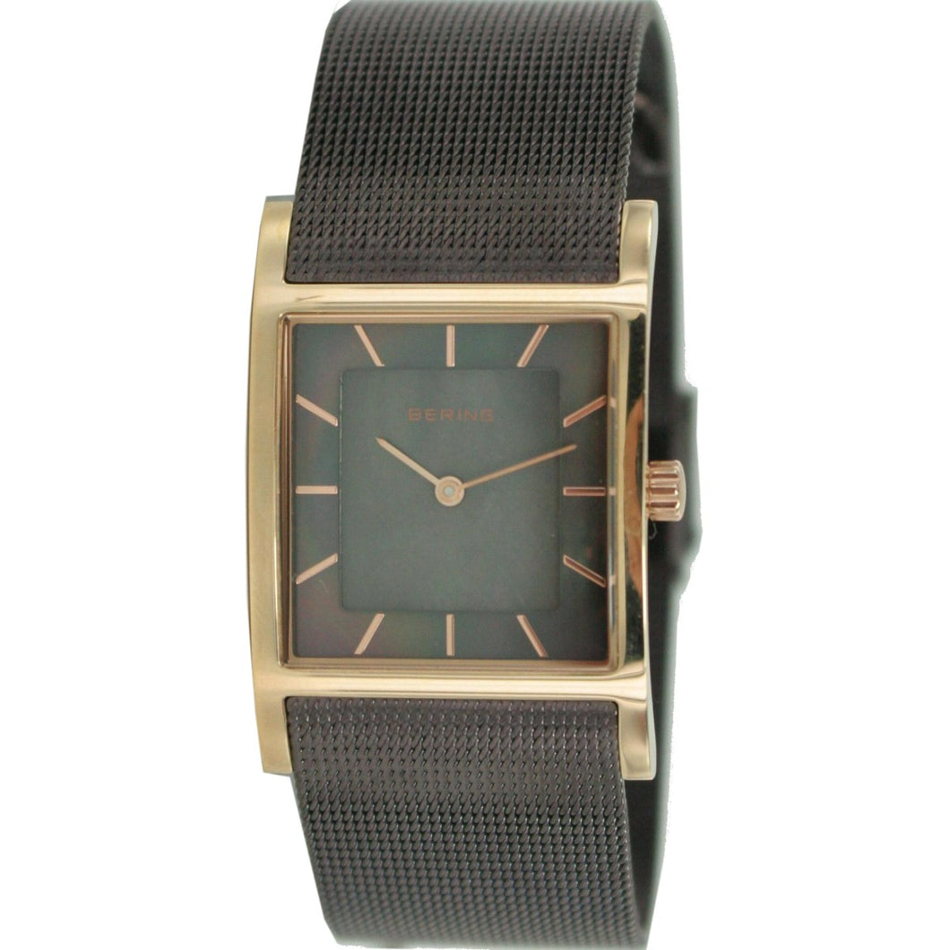 Bering Damen Uhr Armbanduhr Slim Classic - 10426-265-1 Meshband