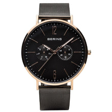 Laden Sie das Bild in den Galerie-Viewer, Bering Herren Uhr Armbanduhr Classic Multifunktion  - 14240-163  Meshband