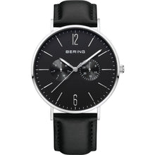 Laden Sie das Bild in den Galerie-Viewer, Bering Herren Uhr Armbanduhr Ultra Slim 14240-402-1 Leder