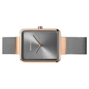 Bering Damen Uhr Armbanduhr Slim Classic - 14528-369 Meshband