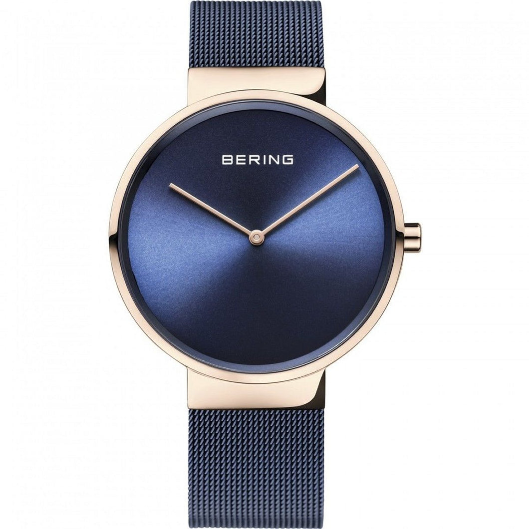 Bering Unisex Uhr Armbanduhr Classic - 14539-367-1 Meshband