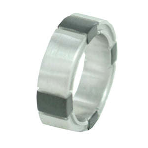 Esprit Herren Ring Edelstahl On Edge Gr.18 ESRG11043A180