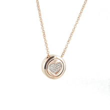 Laden Sie das Bild in den Galerie-Viewer, Esprit Damen Kette Collier Edelstahl Rosé Zirkonia ESSE00995D750