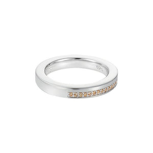 Esprit Damen Ring Silber Zirkonia ESRG91793B1